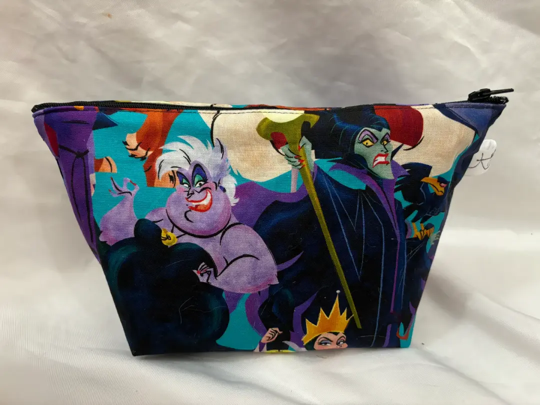 Bad Guys Zipper Pouch