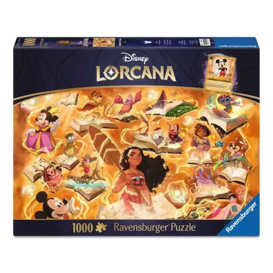 Disney Lorcana Glimmers of the Realm Puzzle - Amber
