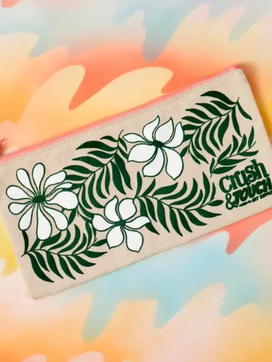 Artist Pouch - Funky Floral