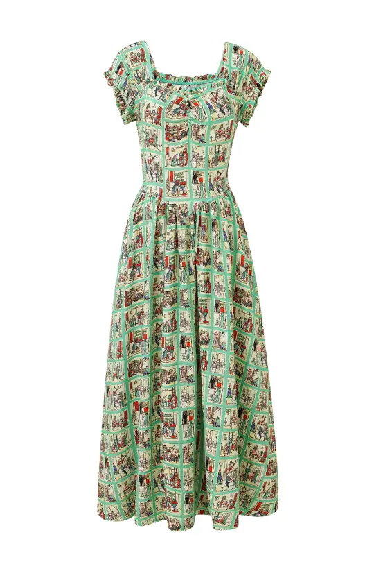 Sweetheart Soft Linen Maxi Dress Sex House