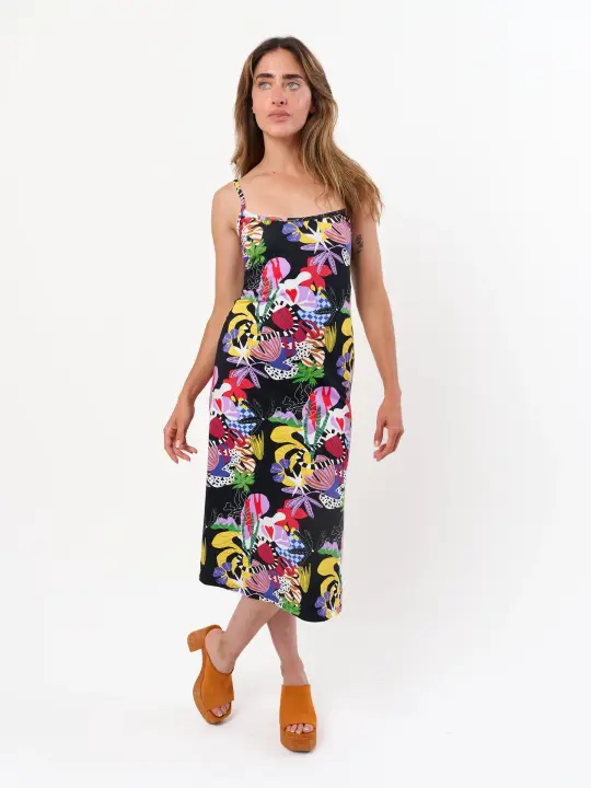 Spaghetti Slip Dress Organic Chaos