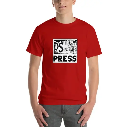 Dirty Smirk Press Short Sleeve T-Shirt | Heavy Weight Sturdy Cut
