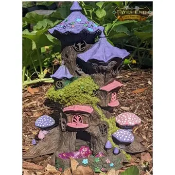 Fairy 3D Printed Dice Tower - Fate's End Collection - Flutter Through Enchanted Rolls with Whispering Wings and Magical Mirth!