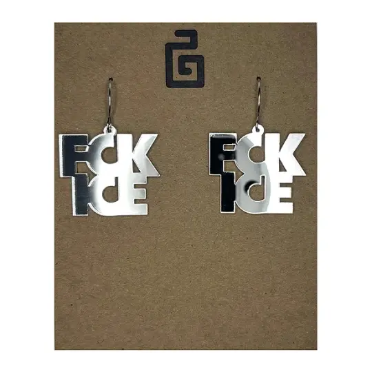 fck ice / acrylic / silver