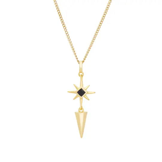 Lyra Necklace - Black