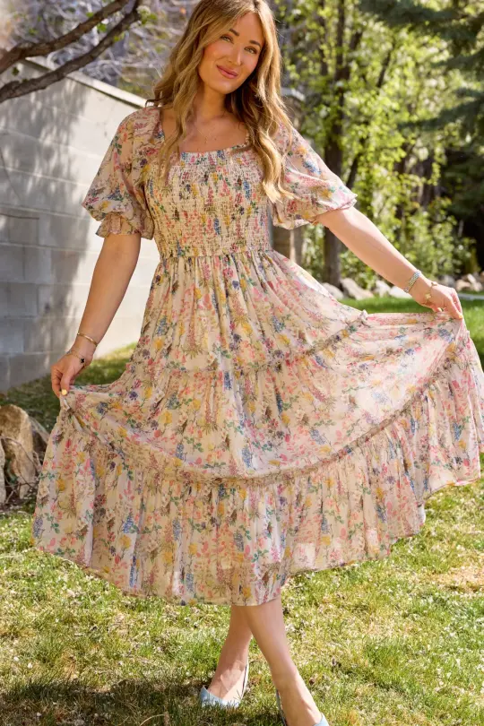 Madeline Dress in Cordelia Floral
