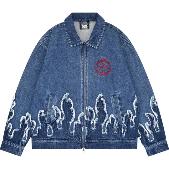 Flame Alchemist Denim Jacket