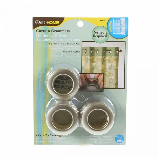 Curtain Grommets Medium 1 - 8ct