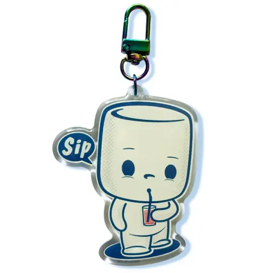 Marshall Sip Acrylic Charm