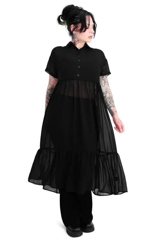 Dakota Chiffon Dress - Sign Up For Restock Notifications!