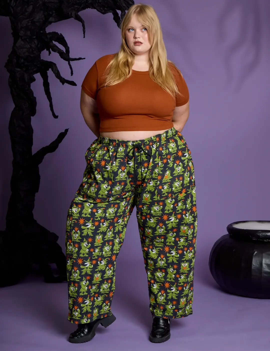 Drop Pocket Cargo Pants - Spellbound