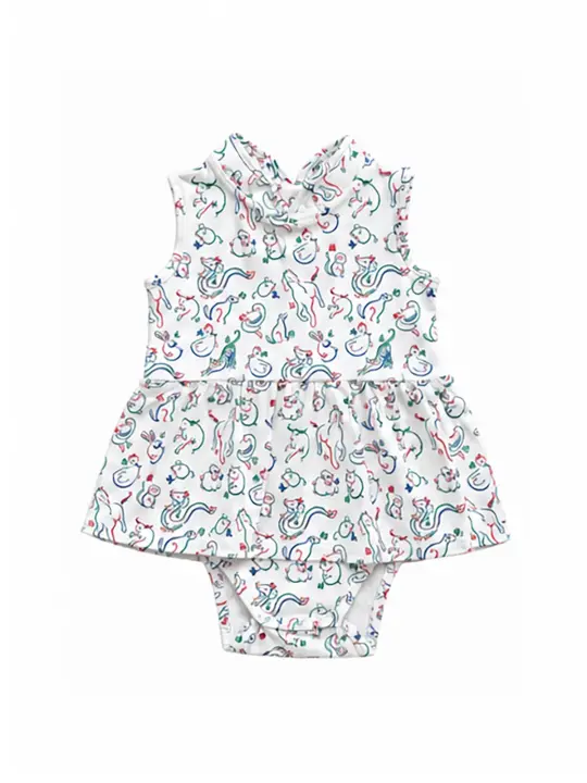 Kira Onesie - Zodiac Mahjong