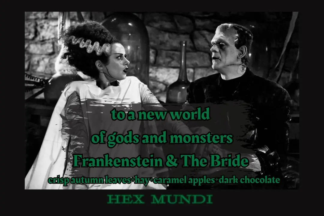 Frankenstein & The Bride Parfum ~ Autumn Horrors Collection