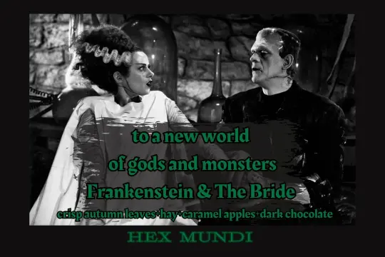 Frankenstein & The Bride Parfum ~ Autumn Horrors Collection