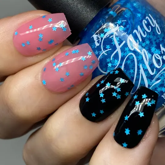 Light Blue Mini Stars