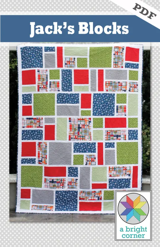 Jack's Blocks Pattern-  PDF Version