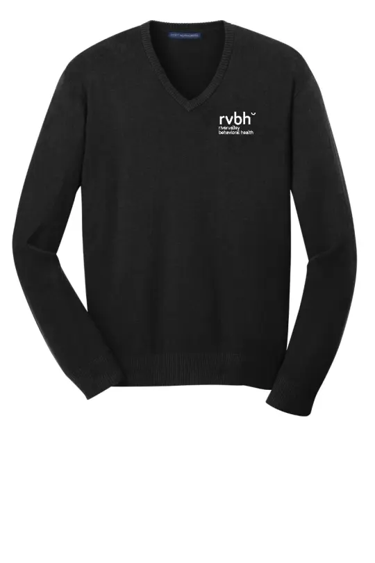 RVBH SW285 Port Authority Men’s Vneck Sweater