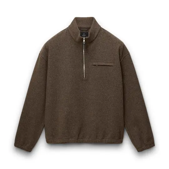Wool Fleece Ridge Half Zip