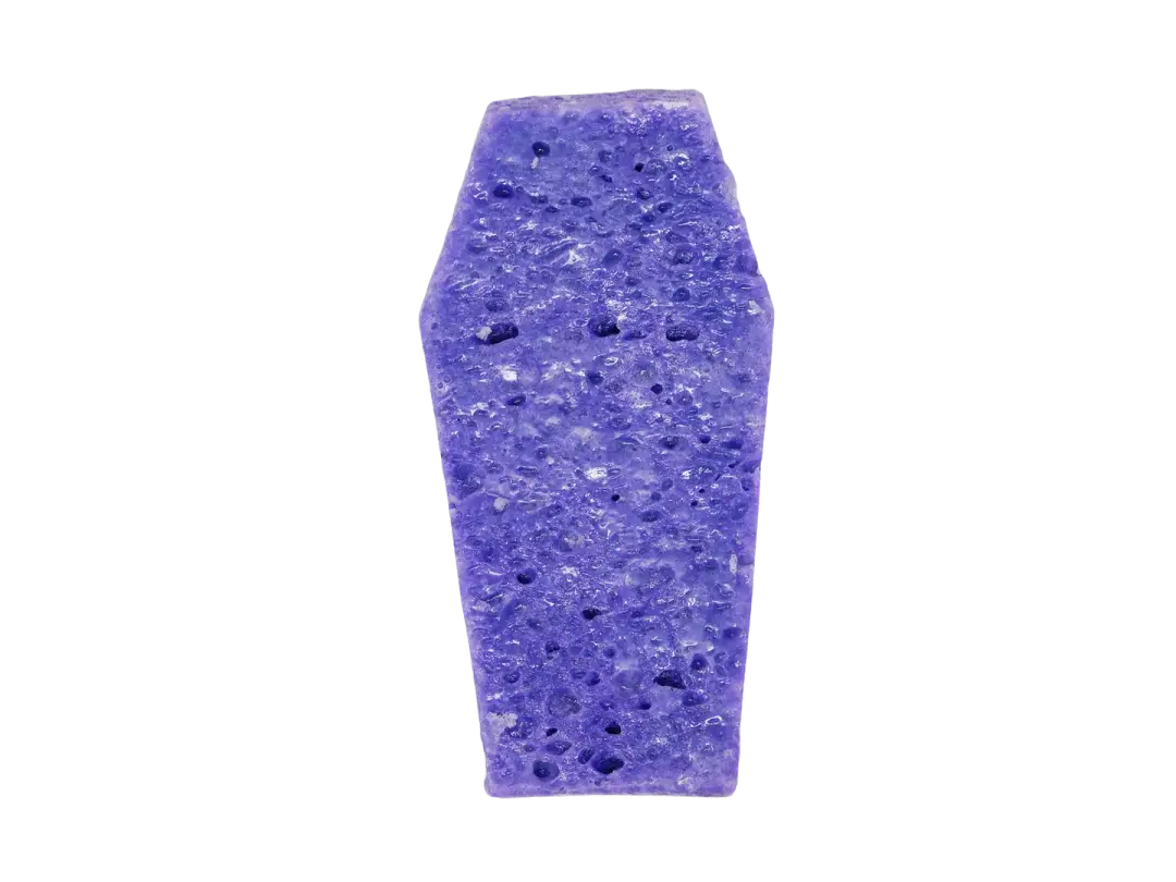 Laid Out in Lavender Coffin Sponge Soap
