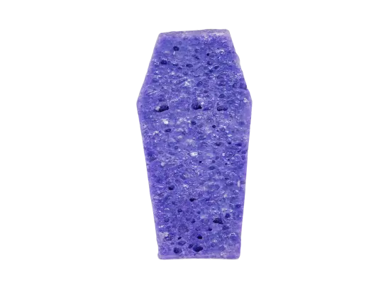 Laid Out in Lavender Coffin Sponge Soap