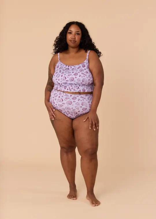 THE STACEY TOP [Seashell]