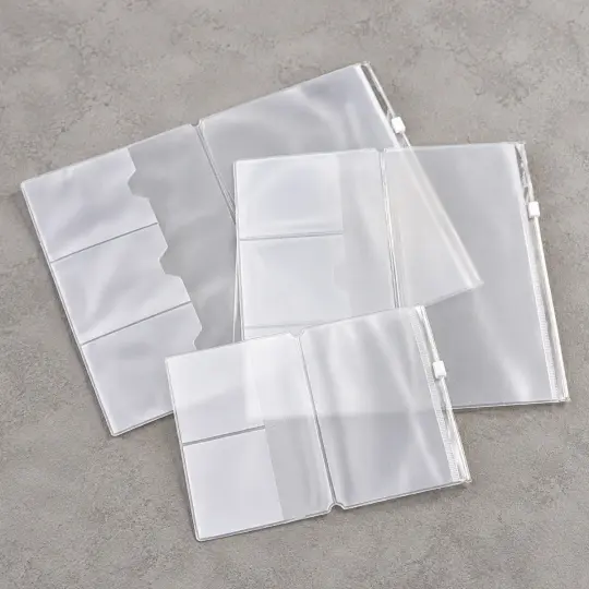 NOTEBOOK INSERTS | PVC Zipper Folios