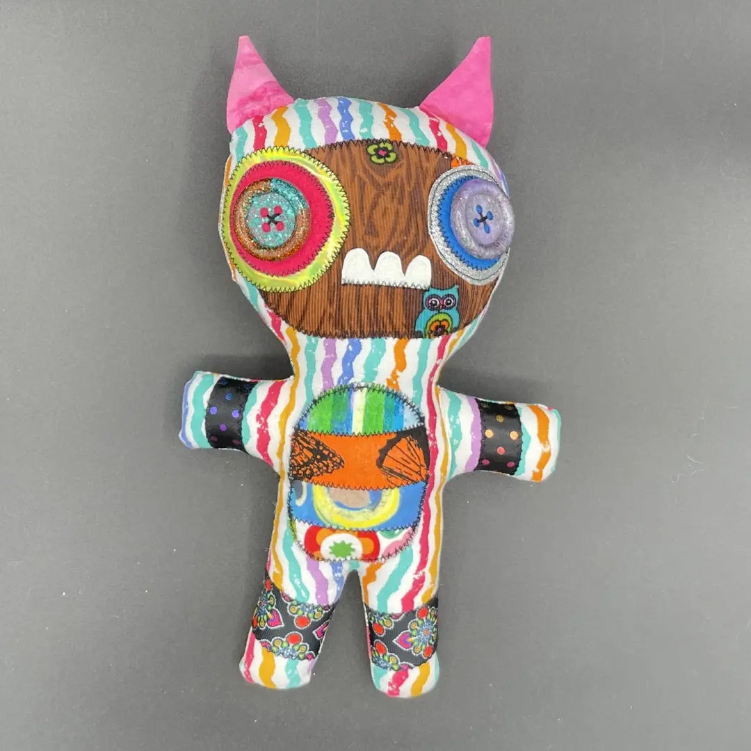 Katelyn - A Monstrously Loveable Monster Doll