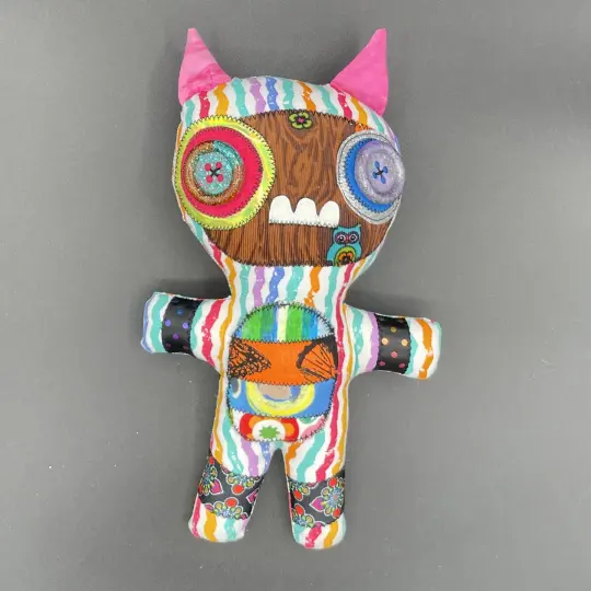 Katelyn - A Monstrously Loveable Monster Doll