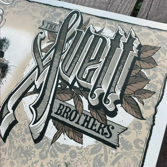 Avett Brothers 7.12.22 Boise ID Official Poster