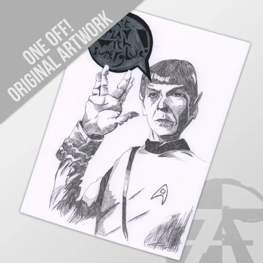 ORIGINAL ARTWORK! Don't Play With Superglue.
