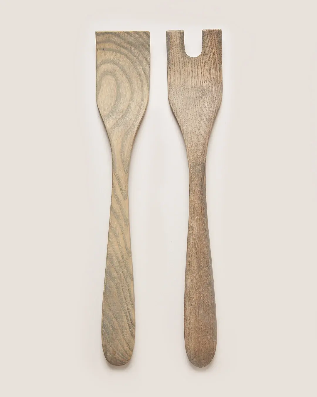 Crafted Salad Servers - Ash