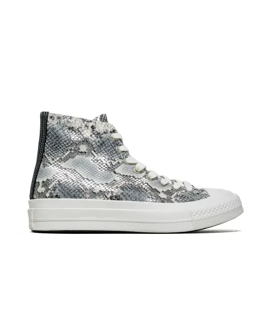 Converse CTAS First String Hi A18412C Silver/Snow White/Black
