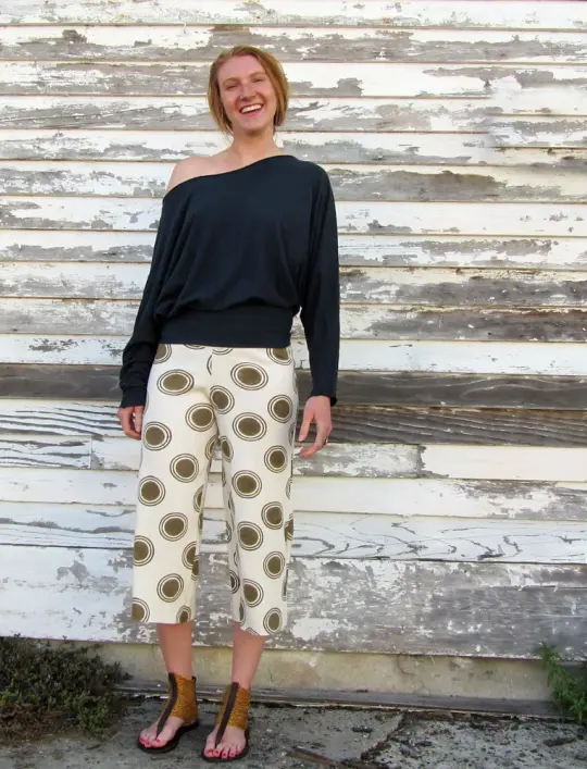 Simplicity BLOCK PRINTED Gauchos