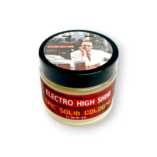 Doppelgänger Electro High Shine Solid Cologne | Contains Prickly Pear Oil | Homage To A Fresh, Masculine Classic!