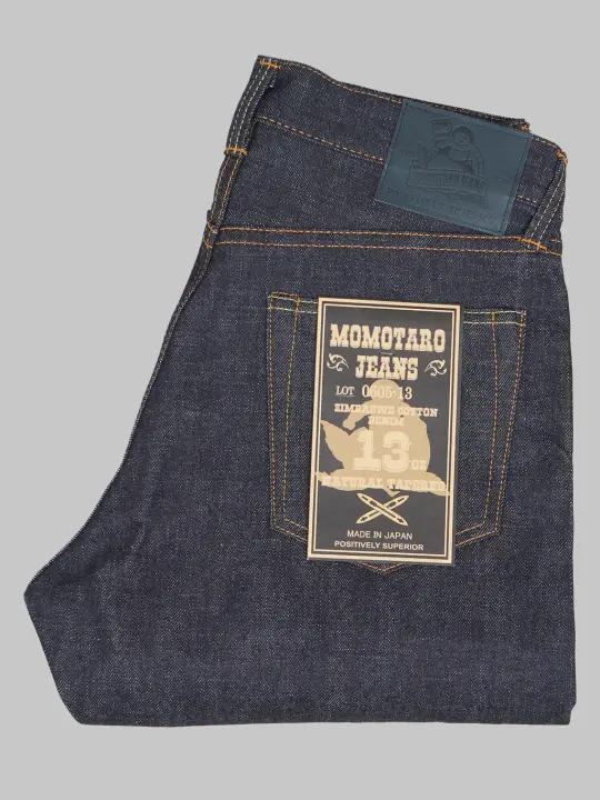 Momotaro Jeans 0605-13 13oz Natural Tapered Jeans