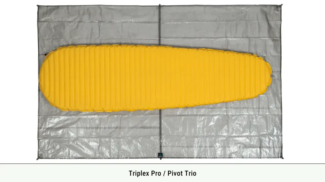 Bargain Flat Groundsheet - Pivot Duo / Duplex Pro 1.0 DCF