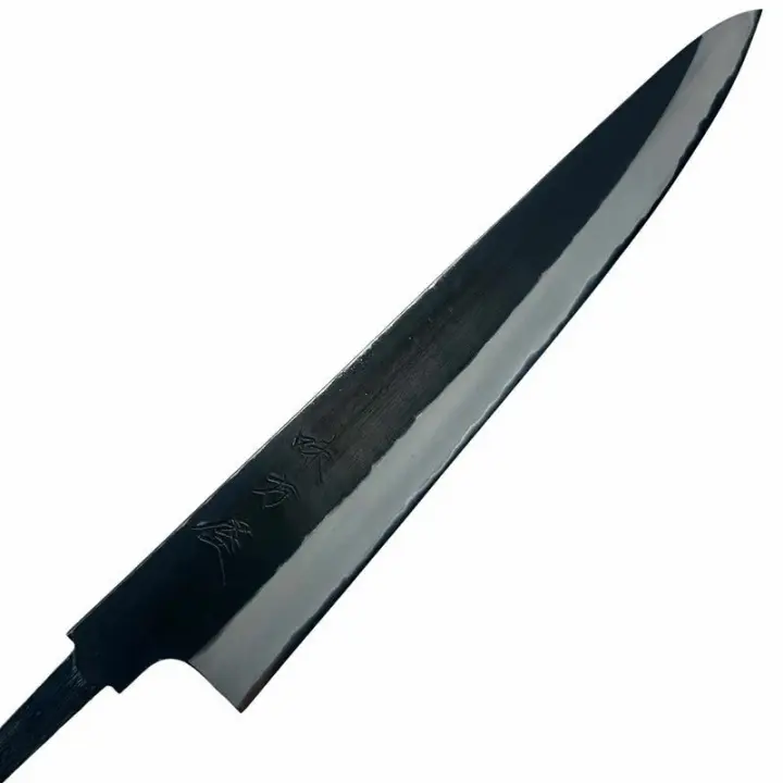Mutsumi Hinoura Ajikataya White #2 Kurouchi Sujihiki 270mm No Handle