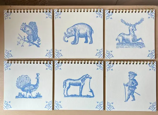 Dutch Tiles Notebooks