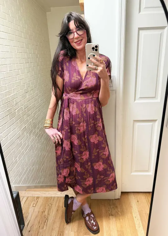 monroe dress | fall 26 | ruby centerpiece