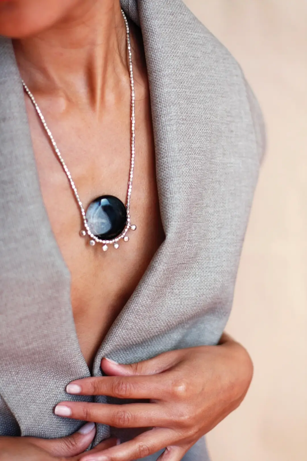 Sundial necklace