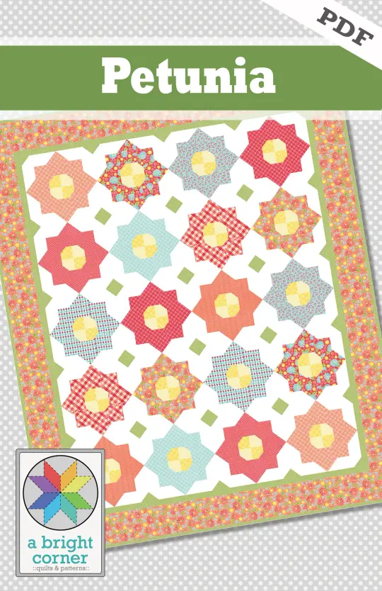 Petunia Quilt Pattern - PDF Version