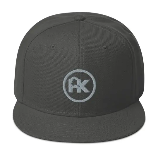 CJAK logo - Gray on Charcoal Gray