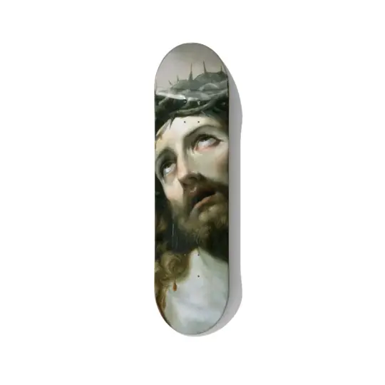 Reni Christ Crowned with Thorns Skateboard Art