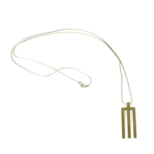 Tri Line Necklace