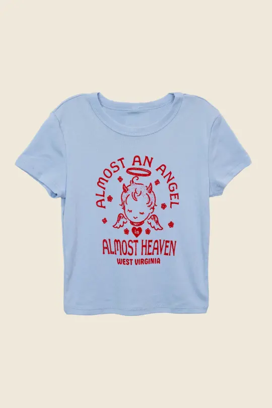 Almost an Angel Babydoll Tee