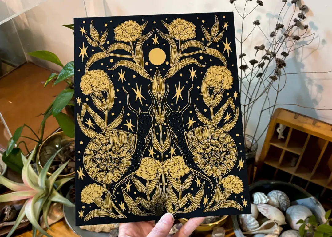 Midas Print No. 1 Snails