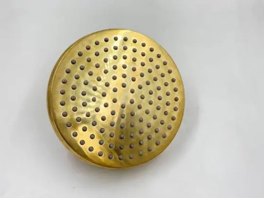 Unlacquered Brass Adjustable ShowerHead