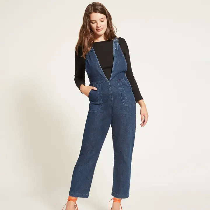 Rhoda Coveralls Dark Indigo
