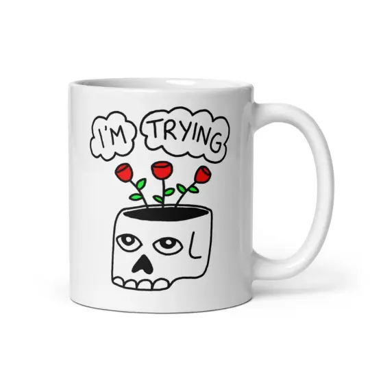I'm trying mug