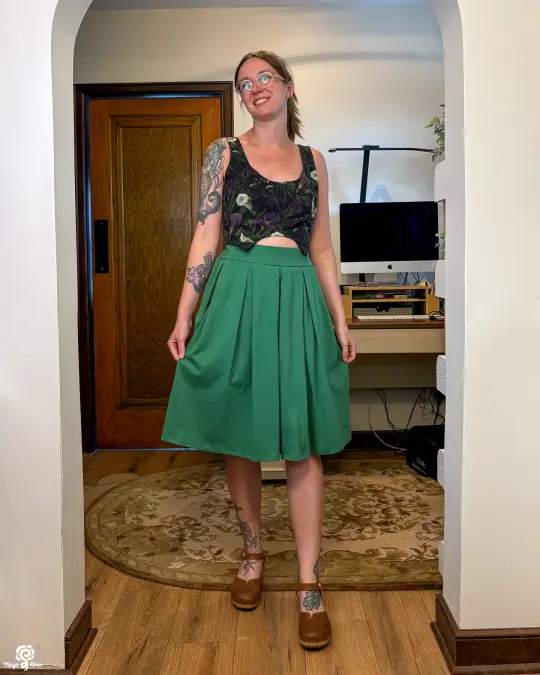 Forest Affogato Skirt